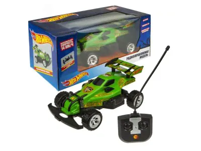 Игрушка Hot Wheels, Машинка багги на радиоуправлении, масштаб 1:20 зеленый