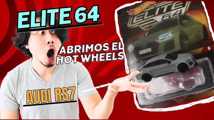 "¡Revelando el Poder Oculto! Audi RS7 Hot Wheels Elite: ¡Detalles Alucinantes!" 🏎💨
