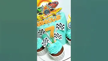 Hot Wheels cake / Тортик в стиле Hot Wheels