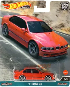 Машинка Hot Wheels Premium 01 BMW M5