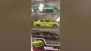 2021 Hot Wheels - Fast & Furious 5 Pack - Ford GT / Evo / Impala / Nissan 350Z like and subscribe