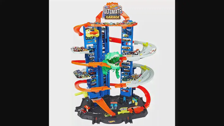 Hot Wheels City Robo T-Rex Ultimate Garage
