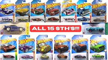 ALL 2024 Hot Wheels SUPER TREASURE HUNTS in under 1 Minute! (Complete updated list!)