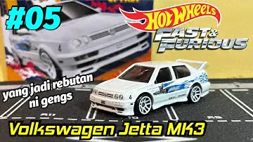 Paling Hot!! VW Jetta MK3 Hotwheels Fast and Furious HW Decades of Fates
