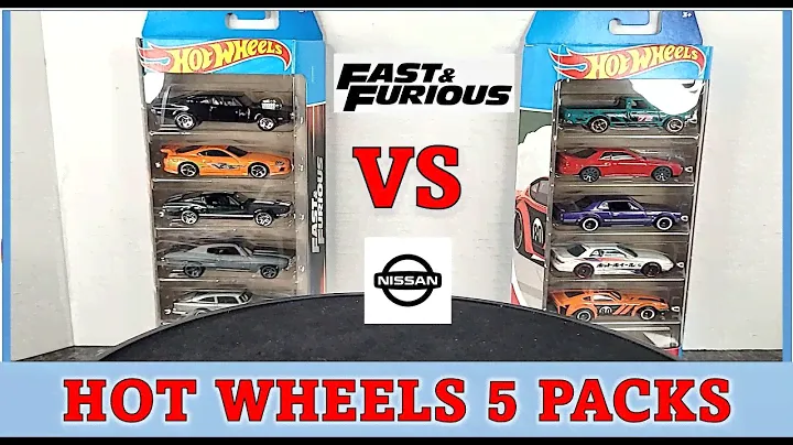 Unboxing Hot Wheels Fast & Furious 5 pack vs Nissan 5 pack: Which is the best?