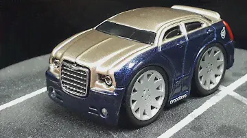 Tooned Chrysler 300C Dropstars by Hot Wheels Blings w/3D printed wheels custom