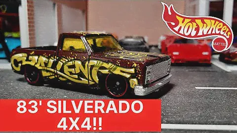 HOT WHEELS - CUSTOM 83' SILVERADO 4X4!
