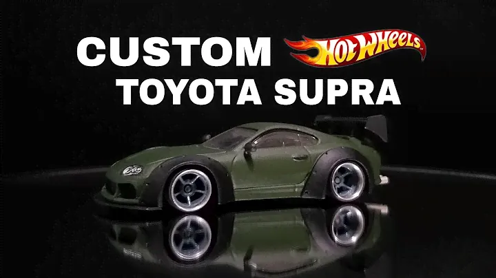 CUSTOM HOT WHEELS TOYOTA SUPRA