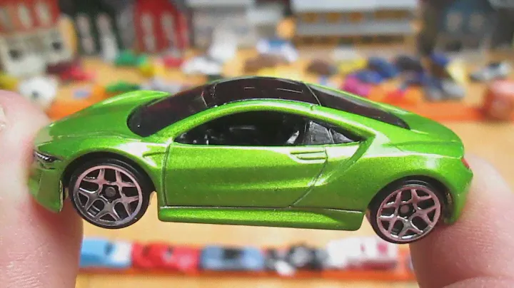'17 Acura NSX 2021 Hot Wheels Toy Car Unboxing and Review 2017 Green