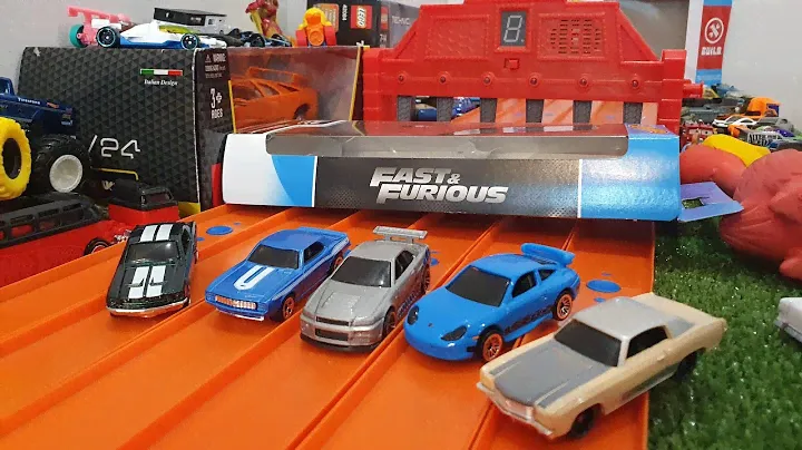ОБЗОР HOT WHEELS FAST AND FURIOUS. ТАЧКИ ИЗ ФОРСАЖА. Гонка Hot Wheels