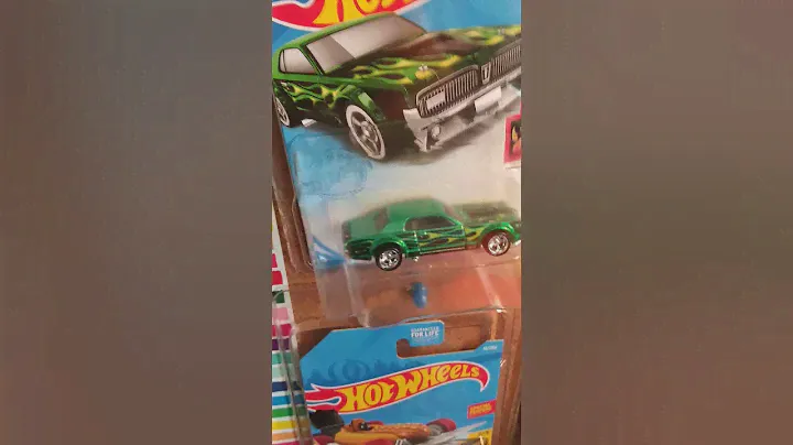 SUPER TREASURE HUNT TH HOT WHEELS TOY CAR COLLECTION '68 MERCURY COUGAR - EPIC RACING TIME