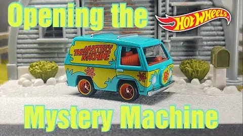 Opening the Hot Wheels Premium Mystery Machine! (with Showcase)