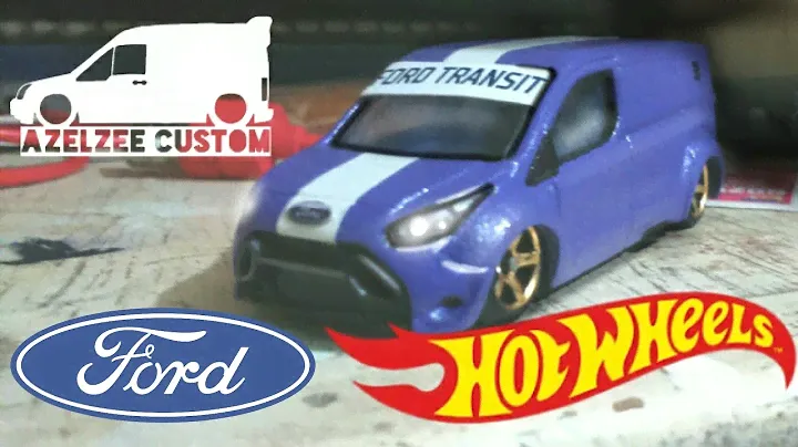Hot Wheels Custom - Ford Transit Connect By AzelzeeCustom