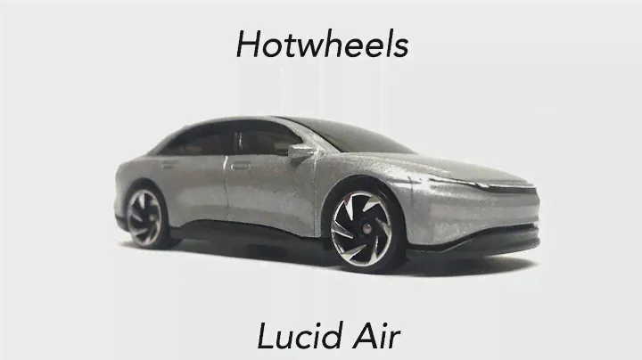 Распаковка Hot Wheels Lucid Air