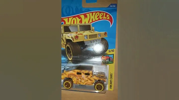 Hot Wheels long card custom cadillac fleetwood und humvee #hotwheels #mattel #matchbox #cadillac