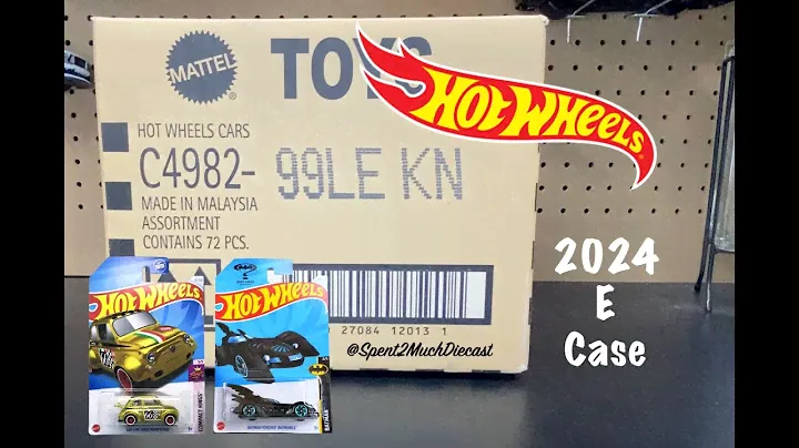 2024 Hot Wheels E Case International Full Case Unboxing | Batman Treasure Hunt | JDM | New To Market