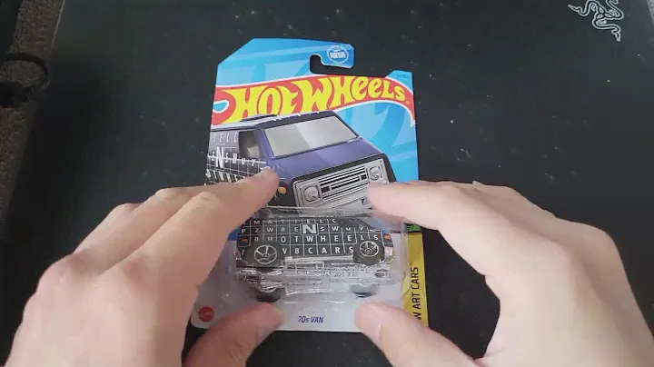Hot Wheels 70s Van (purple) Unboxing. #HotWheels.
