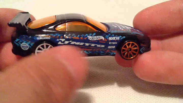 Hot Wheels Toyota Supra (2016 HW Speed Graphics)