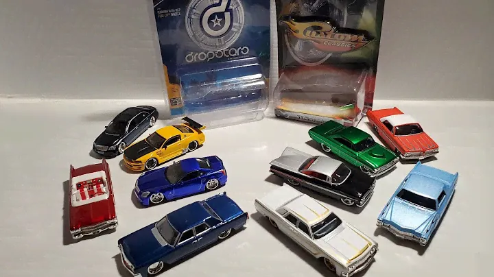 Hot Wheels Dropstars and Custom Classics.