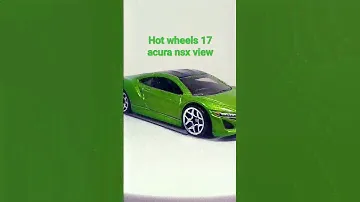 hot wheels 17 acura nsx view #hotwheels #acura #acuransx