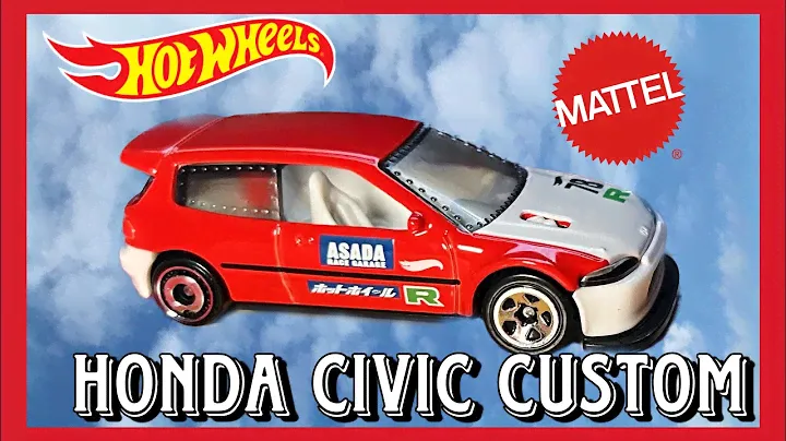 Honda Civic Custom  J imports car From Hotwheels