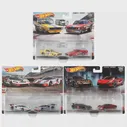 2023 Hot Wheels Premium Car Culture 2-Pack McLaren Senna '16 Ford GT Race Plymouth Cuda FC 1: 64 Отлитая под давлением Модель автомобиля Игрушка