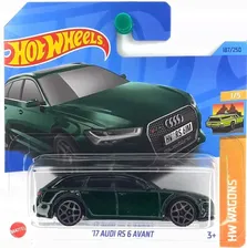 Машинка Hot Wheels (Хот Вилс) '17 Audi RS 6 Avant HKK69-N521