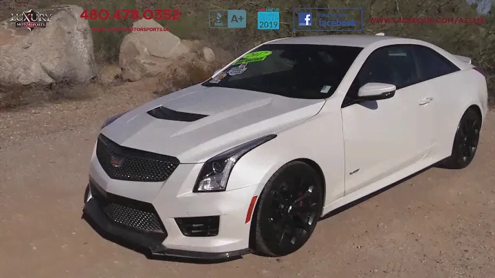 Cadillac ATS-V Coupe 2017 года — Luxury Motorsports (15329)