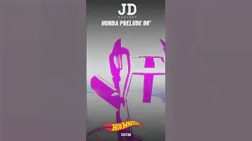 Honda prelude gen 5 hotwheels custo
