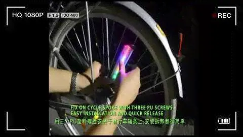 Подсветка на спицы для колеса велосипеда, мотоцикла Vison bike 32LED светодиодная  Подсветка спиц