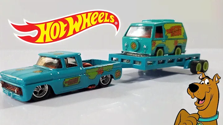 TEAM TRANSPORT HOT WHEELS SCOOBY DOO MYSTERY MACHINE
