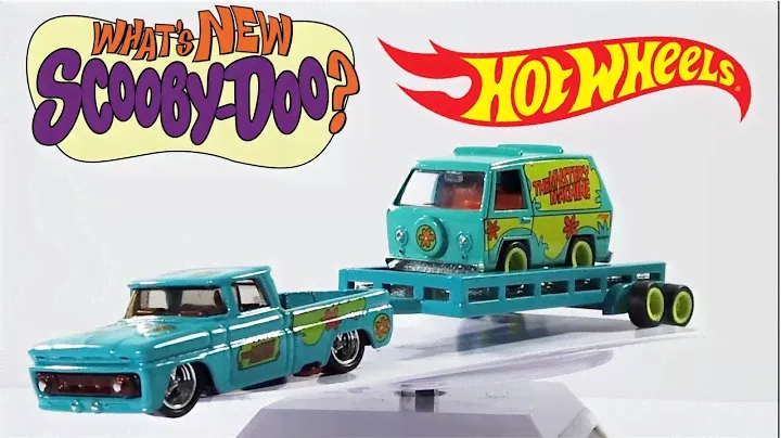 TEAM TRANSPORT HOT WHEELS SCOOBY DOO MYSTERY MACHINE