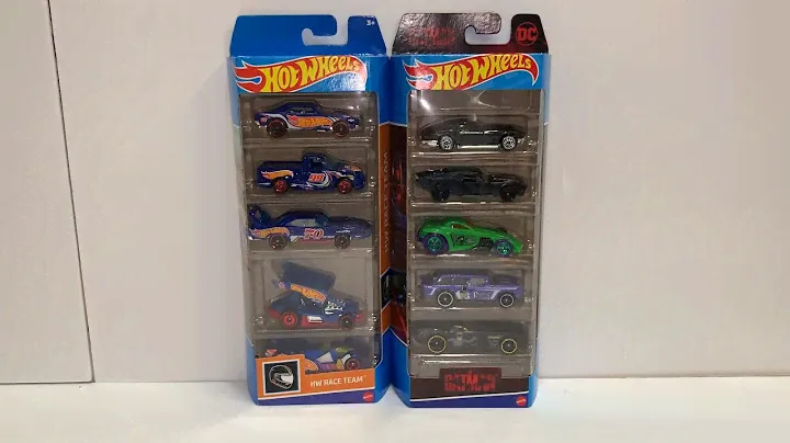 HOT WHEELS 5 PACK - HW RACE TEAM & THE BATMAN