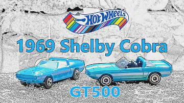 showdown topdown: The Blue 69 Shelby GT 500 (Hotwheels)