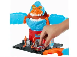 Игровой набор Hot wheels Трек: Лаборатория Гориллы с машинкой HDR30