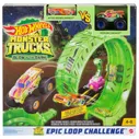 Hot Wheels Монстр-трак Автотрек Мертвая петля светящийся в темноте HBN02