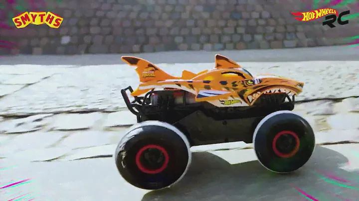 Hot Wheels RC Monster Truck 1:15 Tiger Shark - Smyths Toys Superstores DE