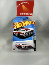 Custom '68 Camaro #81 White Red Modified 7/10 2024 Hot Wheels Case J