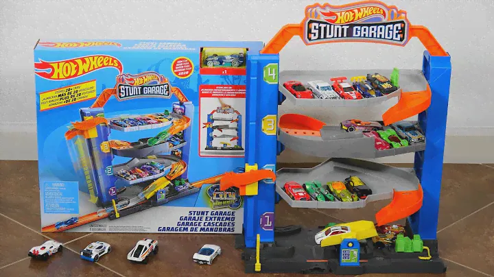 New Hot Wheels City Stunt Garage