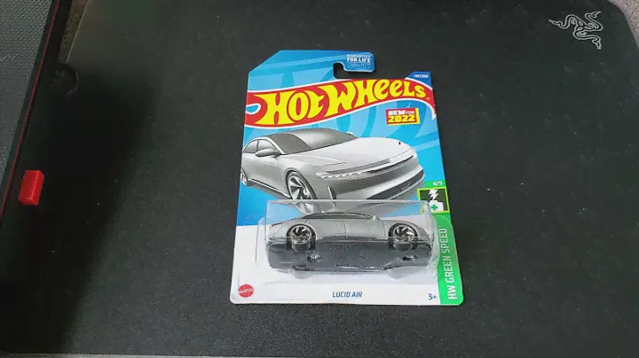 Hot Wheels NEW FOR 2022 Lucid Air (Silver) Unboxing. #HotWheels #Lucid.