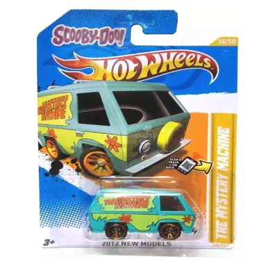 Мотогонщики Hot Wheels для треков The mystery machine
