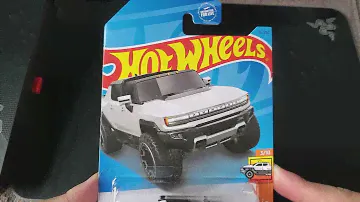 Hot Wheels GMC Hummer EV (White) Unboxing. #HotWheels #GMC.