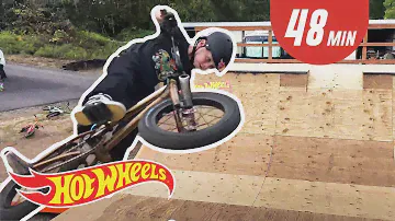 Caiden BMX’S CRAZIEST HOT WHEELS STUNTS!!🚴‍♂️ | @HotWheels