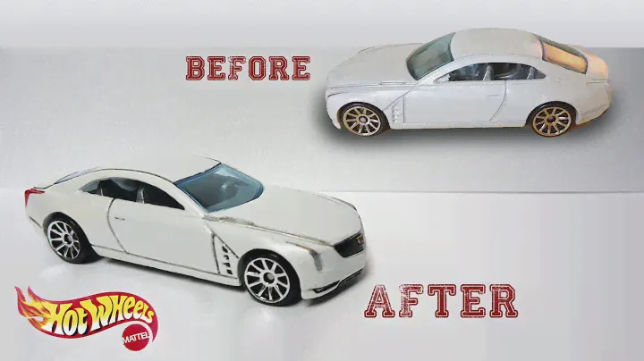 Детализация концепта Hot Wheels Cadillac Elmiraj 2016 | Весело своими руками