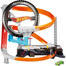Автотрек Hot Wheels Шиномонтажная мастерская Mattel 16390047