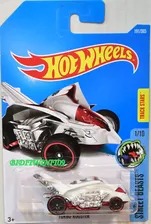 HOT WHEELS 2017 STREET BEASTS TURBO ROOSTER 1/10 WHITE