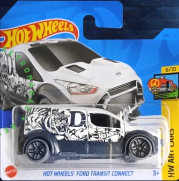 FORD Transit Connect Hot Wheels , white-0