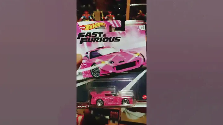 Hotwheels Real Riders Premium Fast & Furious 2 Honda S2000 Pink