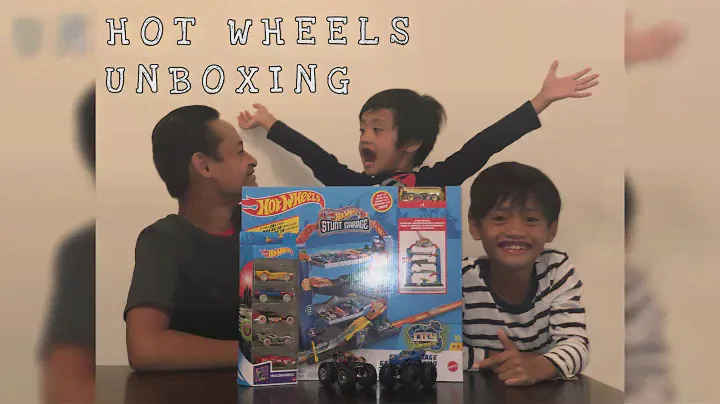 Hot Wheels - Stunt Garage Unboxing | Briones Brothers
