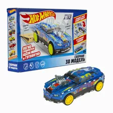Hot Wheels сборная модель `D-Muscle` (1 автомобиль, 2 инерц.двигателя) (1:32)
